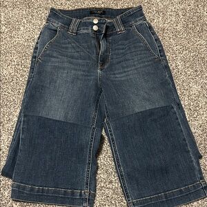 Dark Blue Denim Culottes